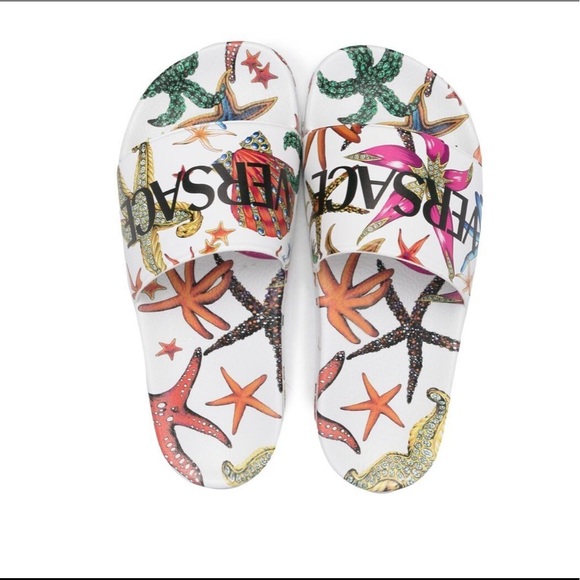 Versace Shoes - Versace logo sold out tresor de le mer logo slides 38 compares to size 7